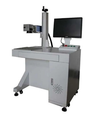 테이블 탁상용 섬유 레이저 표하기 기계/금속 레이저 조판공 10W - 100W